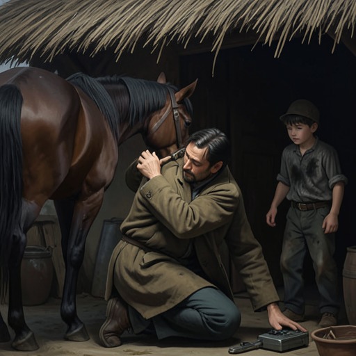 John Manly’s Circle of Care from "Black Beauty". John Manly’s knowledge and generosity shape his relationships with horses and young workers across the Birtwick years.