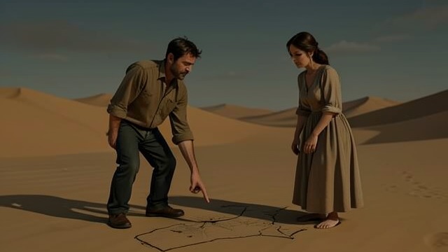 The Desert Childhood from "The Exception". The Desert Childhood A place of memory Cane remembers exploring desert land with his grandfather, searching for rocks and imagined treasure.