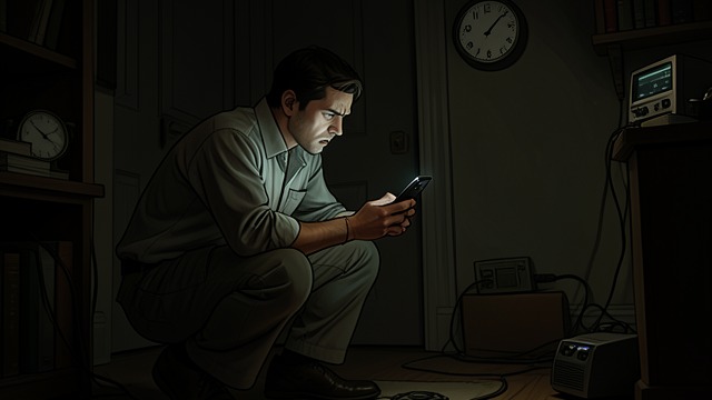 A Silent Call for Help from "The Exception". A Silent Call for Help Choosing restraint Cane has no firearm with him and cannot safely rush the attacker while Jada is held in the room.