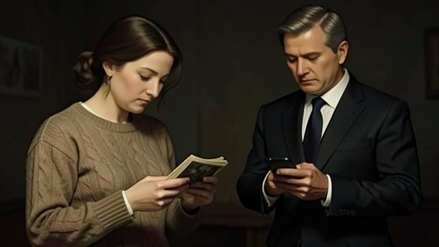 Photographs as Leverage from "The Exception". Photographs as Leverage An unwanted reminder Decker sends the old photographs Jada left behind, followed by a message and another call.