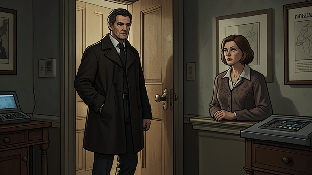 The Unexpected Visitor from "The Exception". The Unexpected Visitor A familiar voice at the door Decker arrives at Kari’s House and demands that Jada return to him.