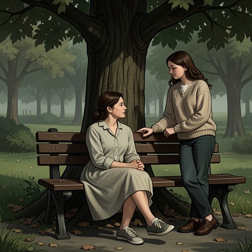Jada’s Friendship with Heather from "The Exception". Heather’s friendship gives Jada a practical alternative and an honest sounding board, especially when distance from Arizona makes her choices feel uncertain.