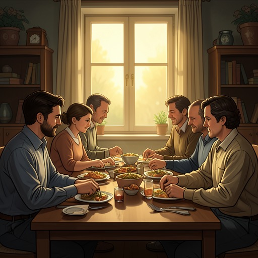 Home and Belonging from "The Exception". Home shifts from a childhood ideal and a lost marriage to a sense of safety created through relationships, shared places, and chosen commitment.
