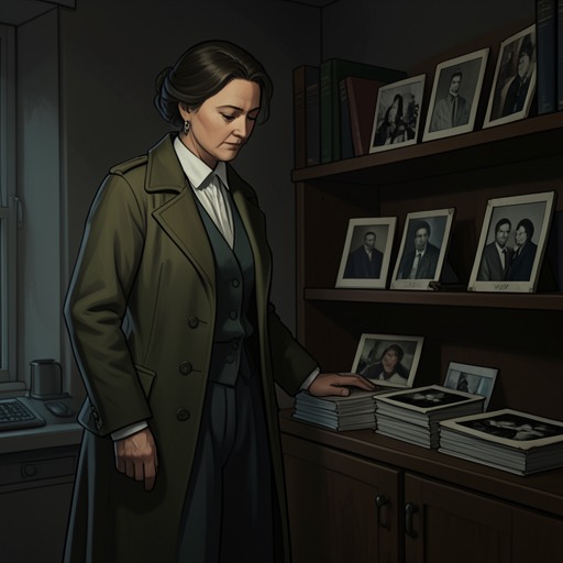 The Old Photos from "The Exception". Decker’s photographs reopen Jada’s memories, but her response shows her growing ability to separate nostalgia from the reality of the marriage.