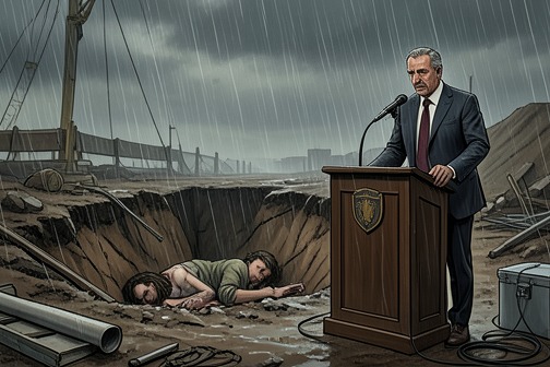 Discovery of Multiple Bodies at a Pudong Construction Site from "The Killing Room". The Discovery of Multiple Bodies at a Pudong Construction Site begins as a carefully staged celebration of financial ambition and becomes the public exposure…