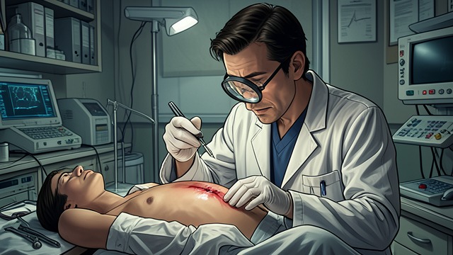 The Pattern Beneath the Procedures from "The Killing Room". Reading the Wounds Small marks, large consequences Margaret Campbell examines the victims’ bodies and notices details that the initial official account has…