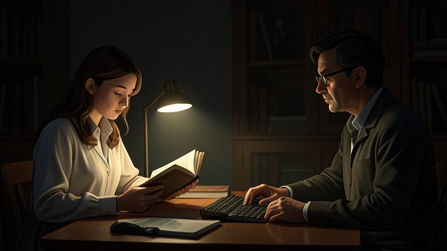 The Published Portrait from "Deception". Intimacy Made Public Recognition in the Book The woman reads the published novel and recognizes her voice in its character.