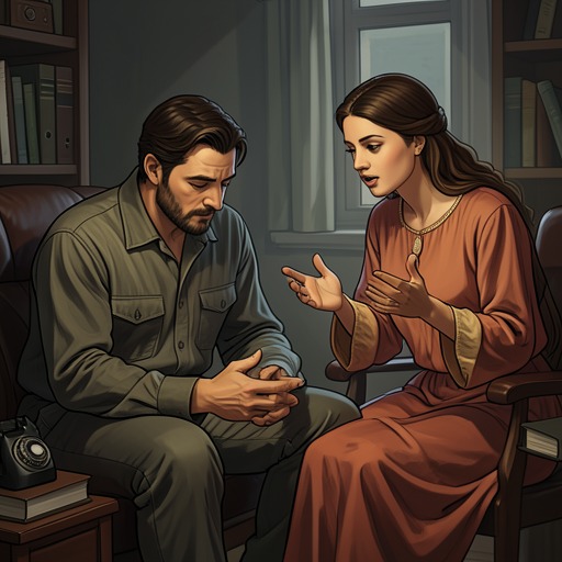 The Listener Who Turns Life into Narrative from "Deception". This flow traces how attentive listening becomes an erotic and artistic method, then a source of betrayal when lived voices are transformed into fiction.