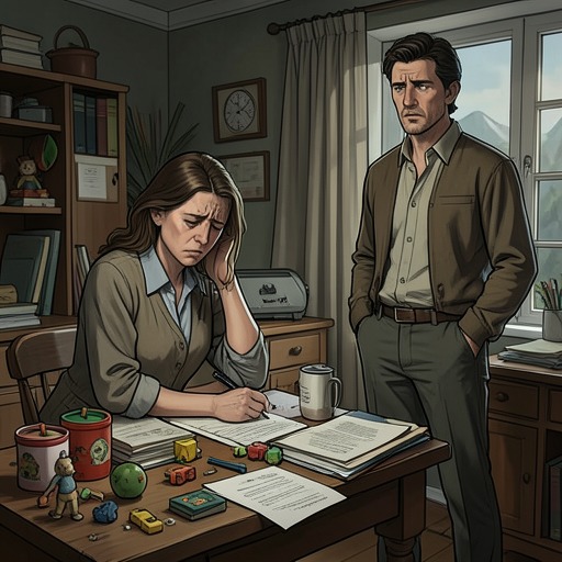 The English Woman’s Marital Crossroads from "Deception". This flow follows the Unnamed English woman as marital exhaustion, her husband's infidelity, financial fear, and the affair with Philip Roth shape her repeated…