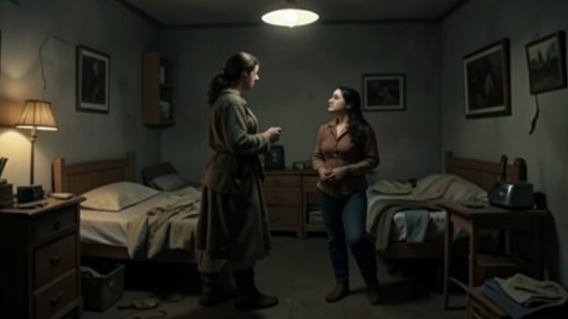 Shelter with Sharon from "Other People". Shelter with Sharon A Rescuer’s Offer Sharon intervenes when Mary is vulnerable among the tramps and takes her toward a home she calls her own.