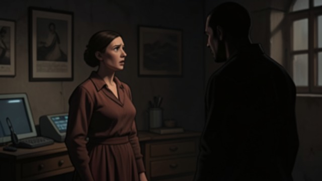 The Final Return from "Other People". The Final Return Confrontation Instead of Escape Amy returns to the hidden room and faces Mr Wrong.