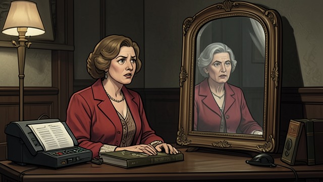 Amy’s Recognition from "Other People". Amy’s Recognition The Reflection Changes After Jamie’s collapse, Mary sees the face behind the mirror and recognizes Amy.