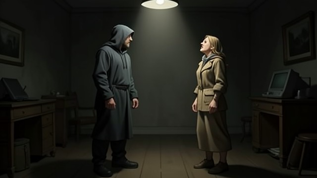 The Man at the Door from "Other People". The Man at the Door Return to the Hidden Room Prince brings Amy to the place associated with her former encounters with Mr Wrong.