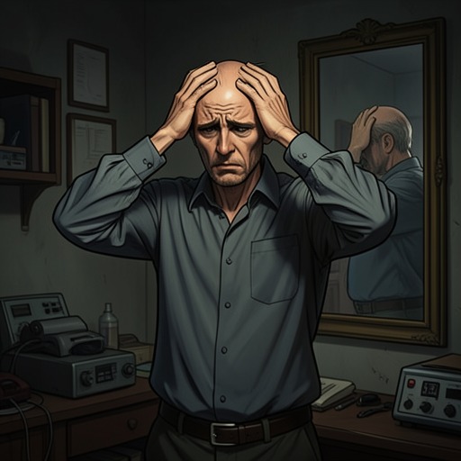 Alan’s Fragile Life from "Other People". This flow traces Alan’s hair loss, unrequited love, growing despair, and suicide.