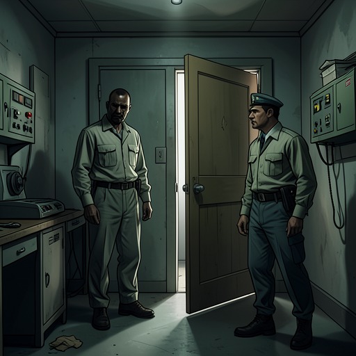 Mr Wrong’s Imprisonment from "Other People". This flow traces Mr Wrong’s changing status from confessed killer to recanting prisoner and finally the man Amy must face.
