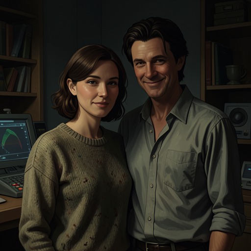 Mary and Russ from "Other People". This flow traces the ambiguous physical closeness between Mary and Russ and its effects on Russ, Alan, and Mary.