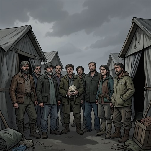The Family of Temporary Homes from "Other People". This flow traces the people and places that shelter Mary briefly, showing how every refuge has limits.