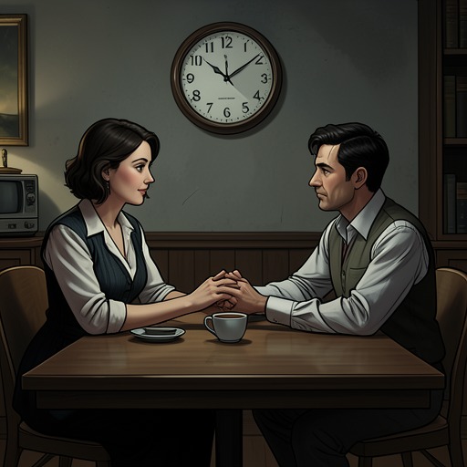 Mary and Alan from "Other People". This flow traces Alan’s devotion to Mary, her uncertain participation, and the devastating collapse of their relationship.