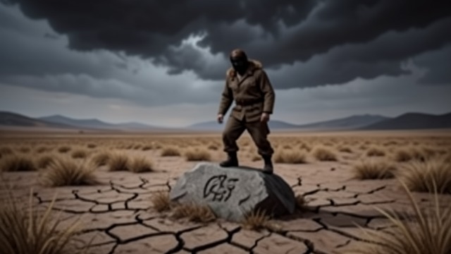 The Bad Year from "Earth Abides". The Bad Year Disaster remembered Drought, grasshoppers, and dying cattle leave the landscape stripped and the adults fearful.