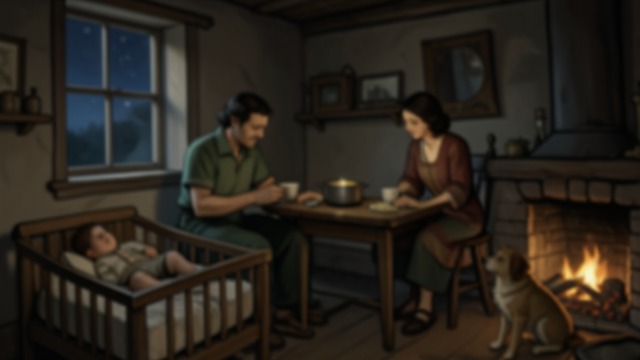 The First Household from "Earth Abides". The First Household A fragile beginning Isherwood Williams and Em establish a home on San Lupo Drive.