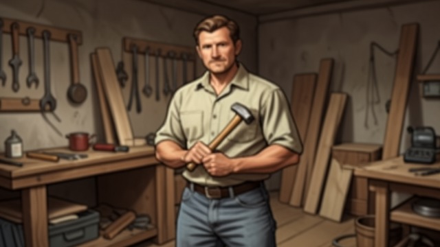 George the Carpenter from "Earth Abides". George the Carpenter A useful craft George brings dependable carpentry and repair skills to The Tribe.