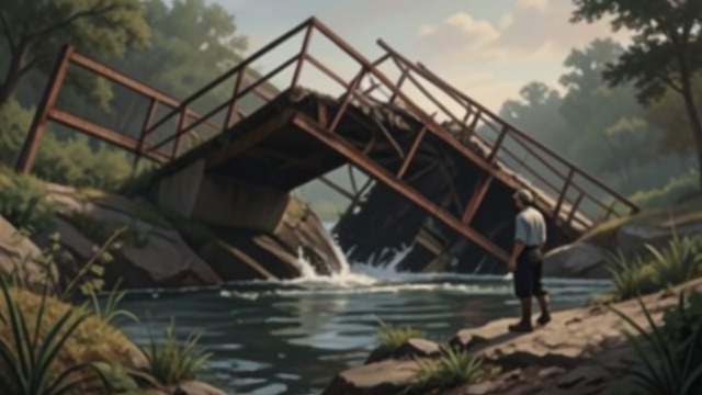 Earth as the Common Ground from "Earth Abides". Earth as the Common Ground Human works return to matter Isherwood Williams sees the bridge’s rust and imagines it eventually collapsing.