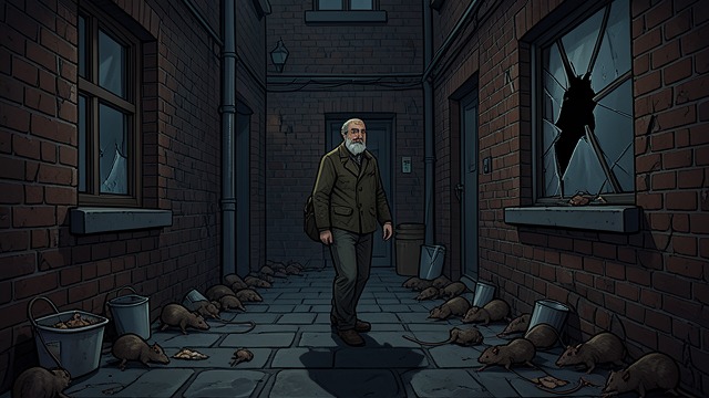The Rat Outbreak from "Earth Abides". The Rat Outbreak A citywide surge Rats multiply on stored food and fill the built-up area.