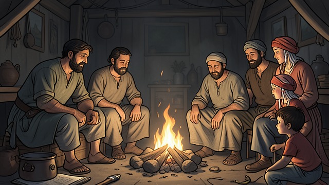A Community of Many from "Earth Abides". A Community of Many Population and adaptation The arrival of Ezra with Molly, Jean, and children enlarges The Tribe.