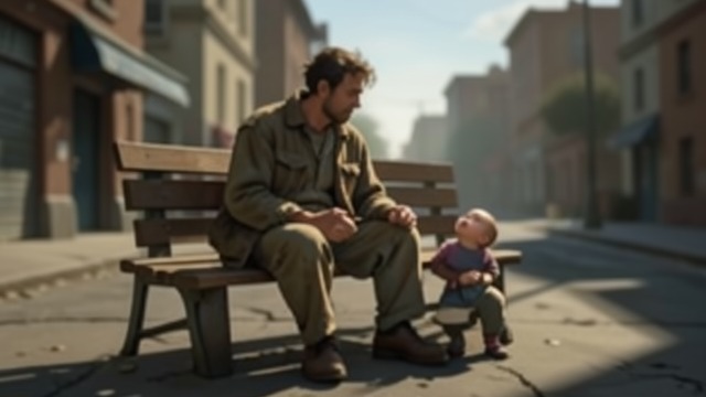 A Welcoming Stranger from "Earth Abides". A Welcoming Stranger Comfort without ceremony Ezra arrives as a wanderer whose humor and warmth put others at ease.