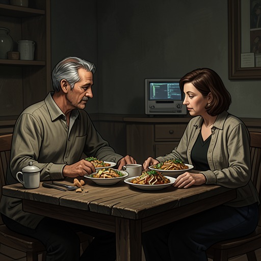 The Lasting Partnership from "Earth Abides". This flow traces Isherwood Williams and Em’s relationship from a cautious first encounter through family, shared hardship, and enduring companionship.