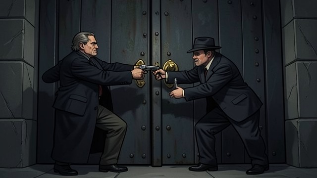 The Search Turns Deadly from "Panic Room". The Search Turns Deadly A failed bargain Jack’s ransom offer appears to settle the hostage crisis, but the arrival of Wynsum and a constable disrupts the…