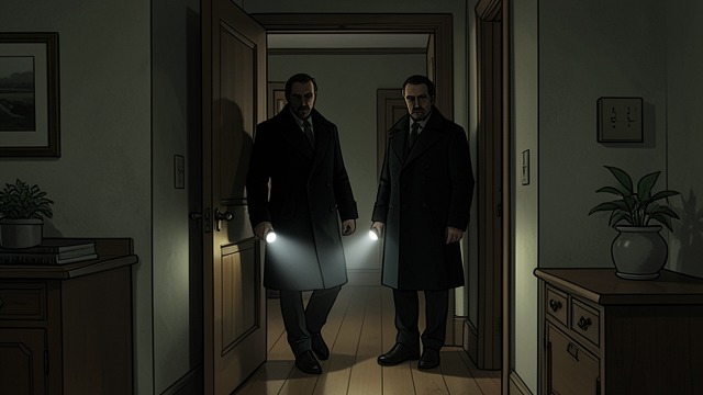 A Search Begins from "Panic Room". A Search Begins Covert entry French and Zlenko enter Wortalleth West while Don and Blake are away.