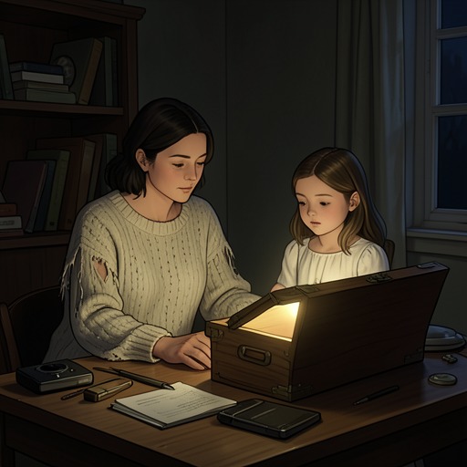 Blake and the People Left Behind from "Panic Room". This flow traces Blake’s fragile connections with Andrew, her sister’s memory and the people who offer care without controlling her.