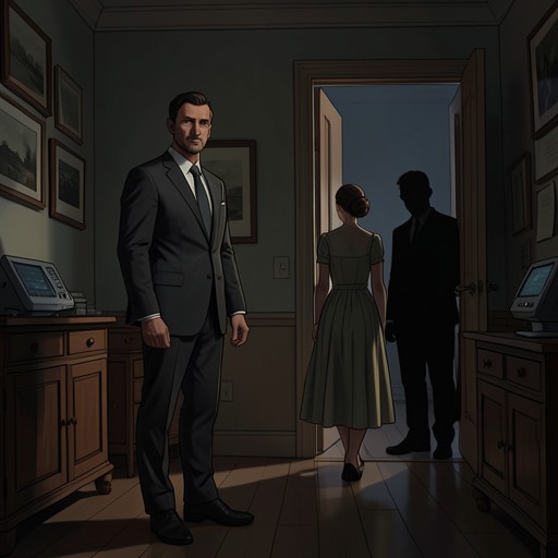 Gareth’s Return to Jane’s Trail from "Panic Room". This flow traces Gareth’s long attachment to Jane and the sighting that reopens a search he cannot complete alone.