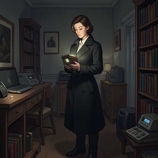 The Search for Jane from "Panic Room". This flow traces the effort to discover whether Jane Glasson survived and why she chose a hidden life connected to Harkness Pharmaceuticals.