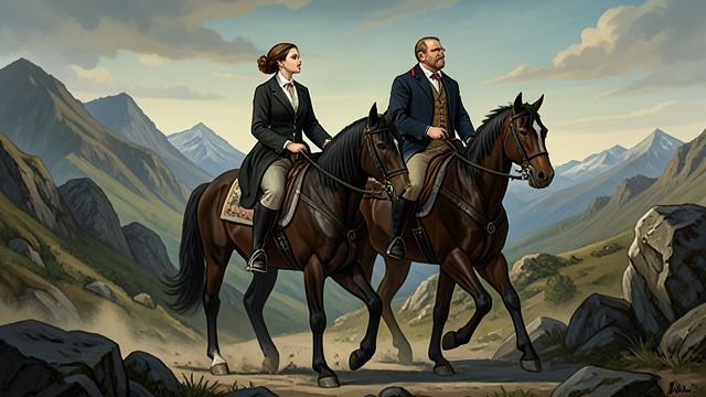 The Journey of Silence from "Mabinogion". A Marriage Tested on the Road A severe command Geraint orders Enid to ride ahead, remain silent, and not turn back.