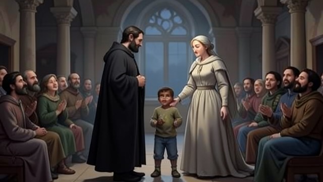 The Child Returned from "Mabinogion". Recognition Heals a Family A meeting at the palace Teirnyon brings the boy to Pwyll and Rhiannon.