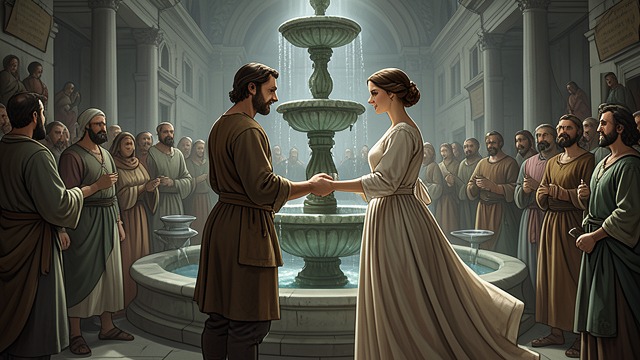 Three Years of Rule from "Mabinogion". The Fountain Has a New Lord A successful marriage Owain marries the Countess and defends the Fountain against every challenger.