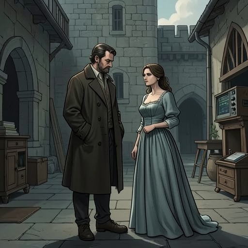 Geraint and Enid’s Trial from "Mabinogion". This flow follows Geraint and Enid from a courtly victory through marital estrangement and a dangerous journey toward renewed trust.