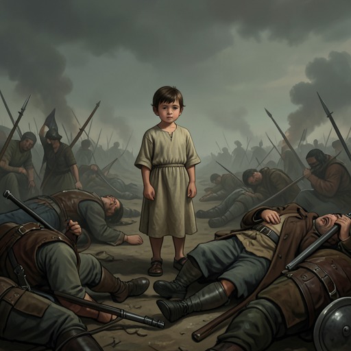 Pryderi’s Passage from Birth to Rule from "Mabinogion". This flow traces Pryderi’s uncertain childhood, recovery by an adoptive family, emergence as a ruler, and death in conflict with Gwydion.
