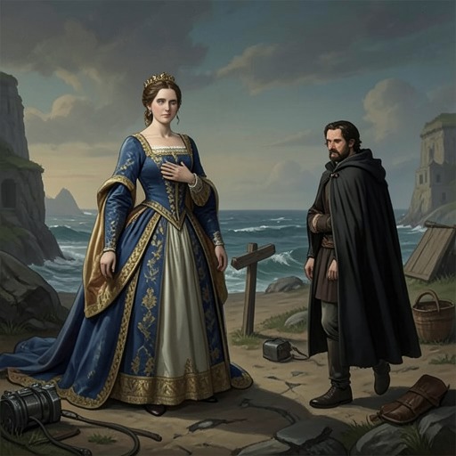 Branwen and Bendigeid Fran from "Mabinogion". This flow traces the sibling bond that carries Branwen’s appeal across the sea and draws Bendigeid Fran into a rescue whose cost overwhelms both families.