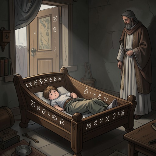 Llew’s Making, Betrayal, and Return from "Mabinogion". This flow traces Llew’s emergence from imposed restrictions through magical creation, betrayal, near-death, recovery, and vengeance.