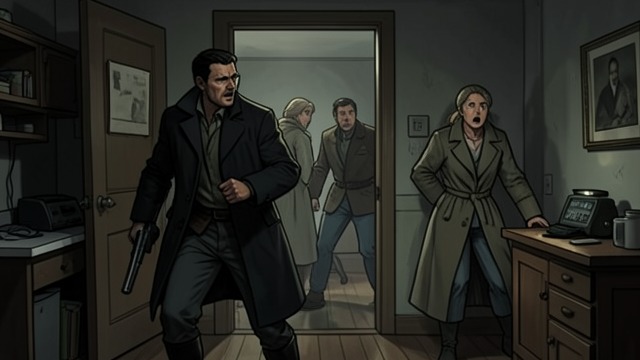 The Final Arrest from "American Woman". The Final Arrest A Sudden Ending An armed man enters the apartment and arrests Jenny and Pauline.