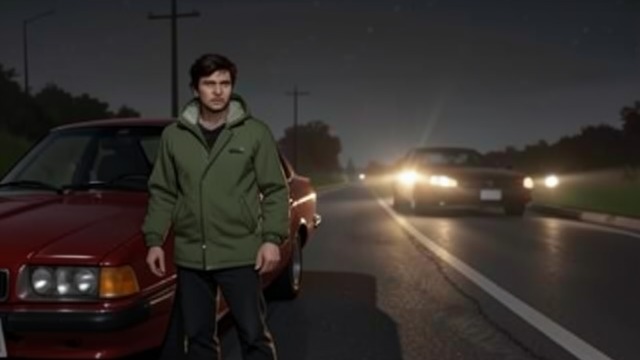 Watching the Road from "American Woman". Watching the Road Old Fears Return Jim sees slow-moving cars near his greenhouse and suspects that surveillance or hostility has returned.