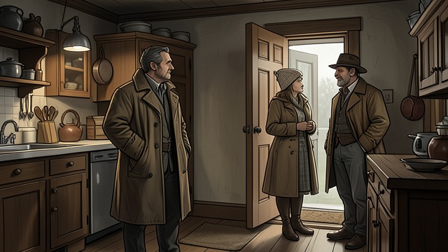 An Unannounced Arrival from "American Woman". An Unannounced Arrival Bob at the Door The landlord, Bob, arrives to check on the house and ask about his tenant.