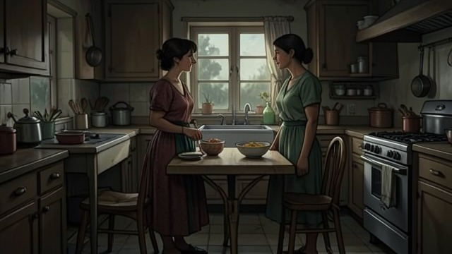 Comfort at the Farmhouse from "American Woman". Comfort at the Farmhouse Food and Routine The fugitives gradually eat, exercise, and spend time outside, finding small comforts in a shared routine.