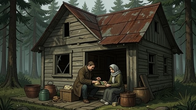 A Remote Property from "American Woman". A Remote Property A Place Chosen for Hiding Rob Frazer rents an isolated farmhouse for the survivors, relying on its distance from towns and roads.
