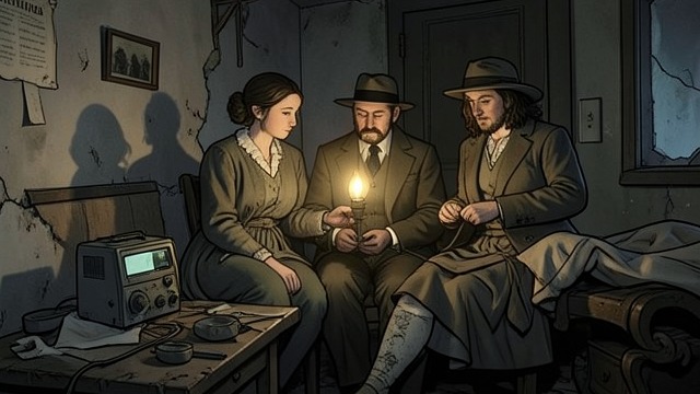 The Family After Fire from "American Woman". The Family After Fire Shared Survival After the Los Angeles siege, Pauline, Juan, and Yvonne survive together while their comrades die.