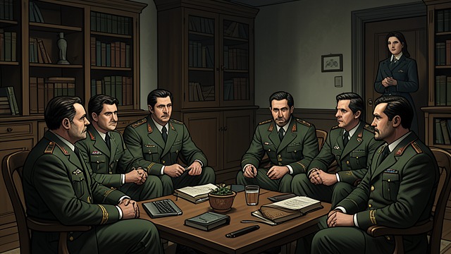 A Vote Against Her from "American Woman". A Vote Against Her Conditional Belonging Most of the cadre votes to admit Pauline, while Juan and Yvonne oppose her.