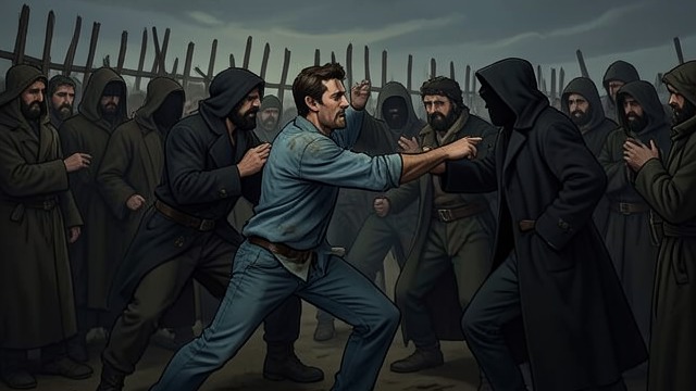 The Loyalty Oath from "American Woman". The Loyalty Oath A Camp Under Pressure Jim Shimada faces a government loyalty oath amid violence and fear inside Manzanar.